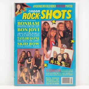 Creem Rock Shots Magazine New Kids on Block NKOTB Skid Row Bon Jovi July 1990